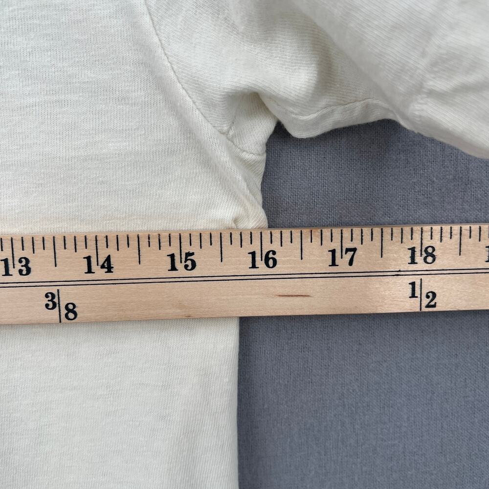 VINTAGE Far Side Larsen Short Sleeve Tee Mens S White Natural History Museum - Picture 10 of 11